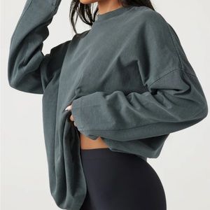 NWT Joah Brown Vintage Longsleeve in Evergreen